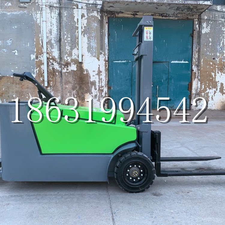 潍城区小型电动叉车1吨2吨步行站驾式电瓶堆高充电装卸车液压升降车铲车